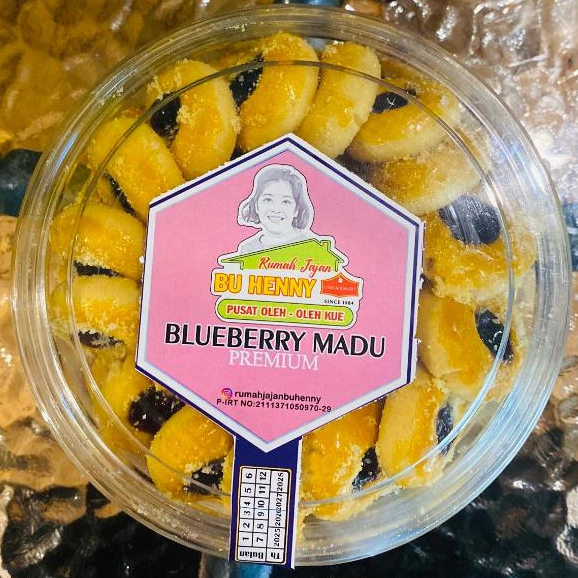 

BLUEBERRY MADU/ KUE KERING/ Rumah Jajan Bu Henny