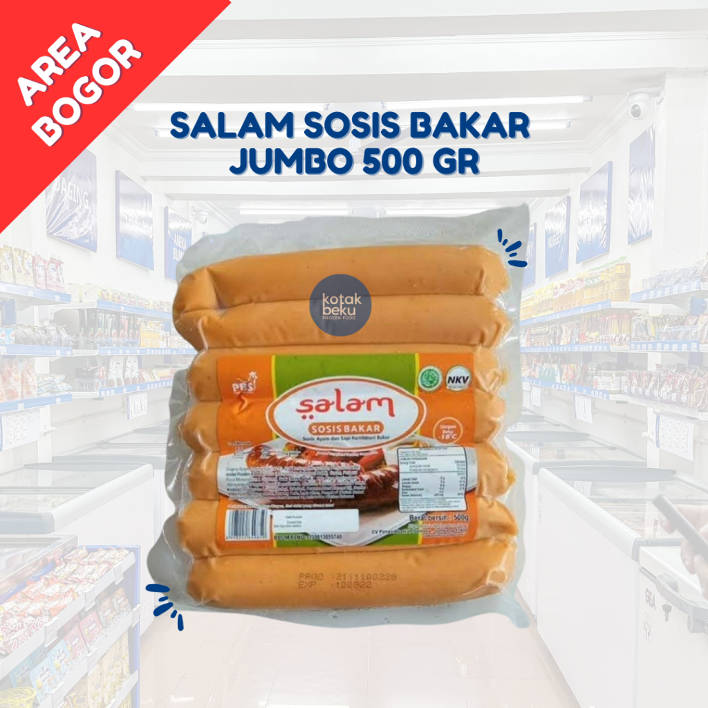 

SALAM SOSIS BAKAR JUMBO 500 GR