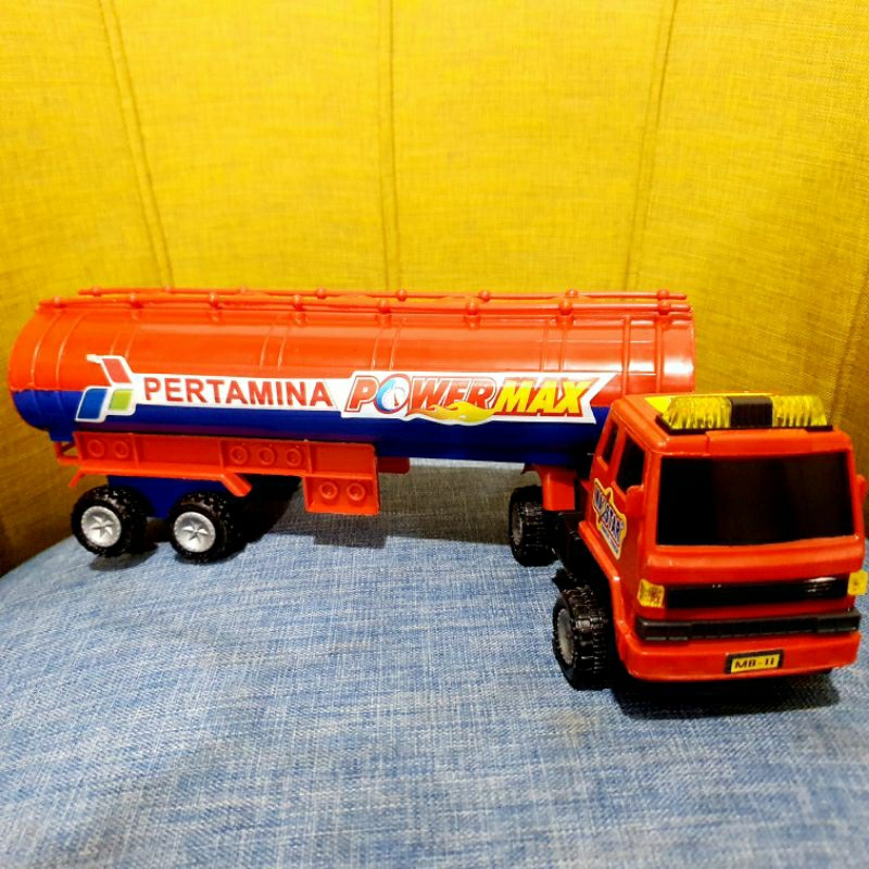 GDM - Mainan truk tangki pertamina anak laki laki