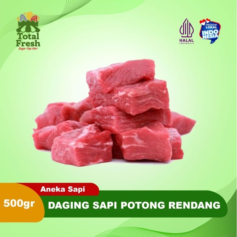 Daging Sapi Potong Rendang [500Gram]