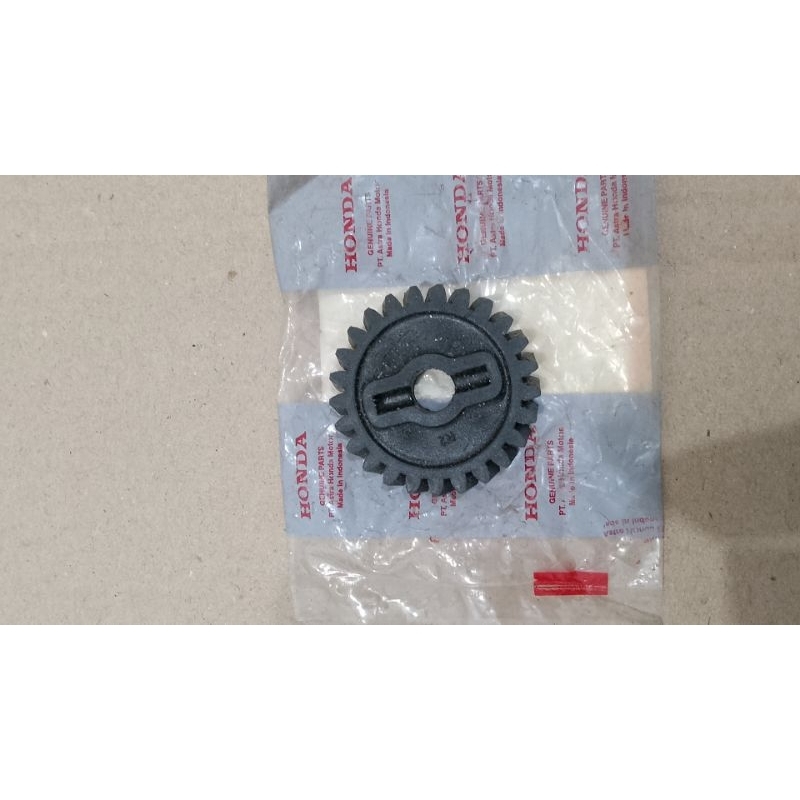 gigi plastik pompa oil pump cb 150r CBR 150r Sonic 150 Supra GTR original