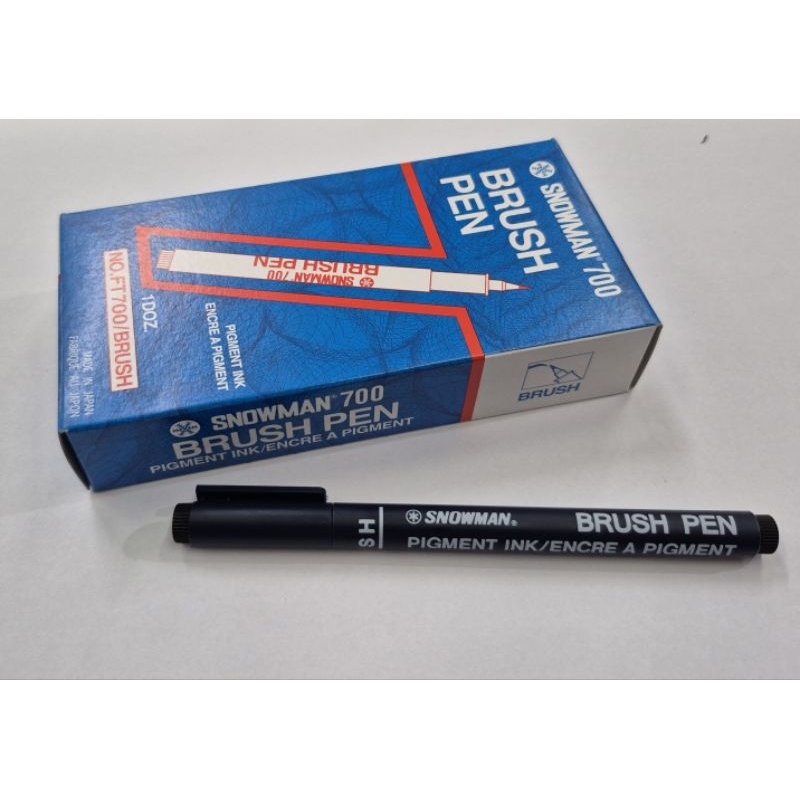

(COD)Pena Snowman Brush Pen FT 700