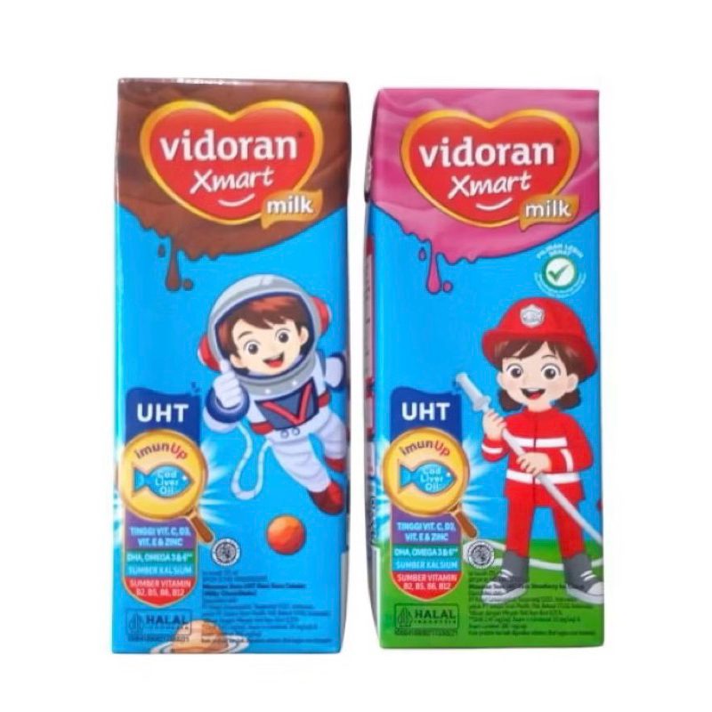 

Susu UHT Vidoran Xmart 6x175ml All Variant