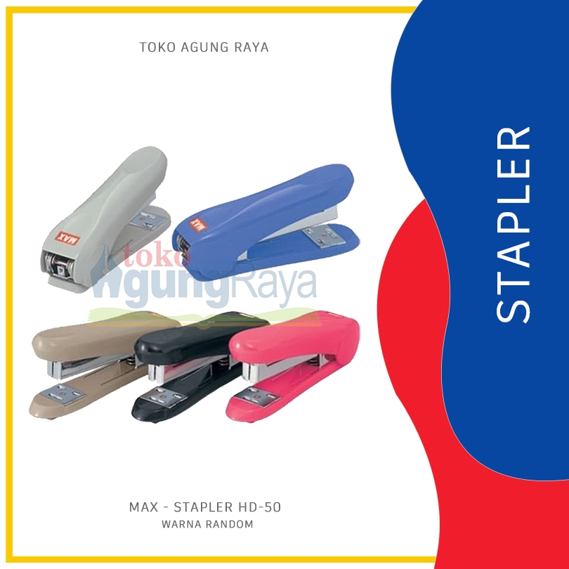 

STAPLER MAX HD-50 SIZE BESAR