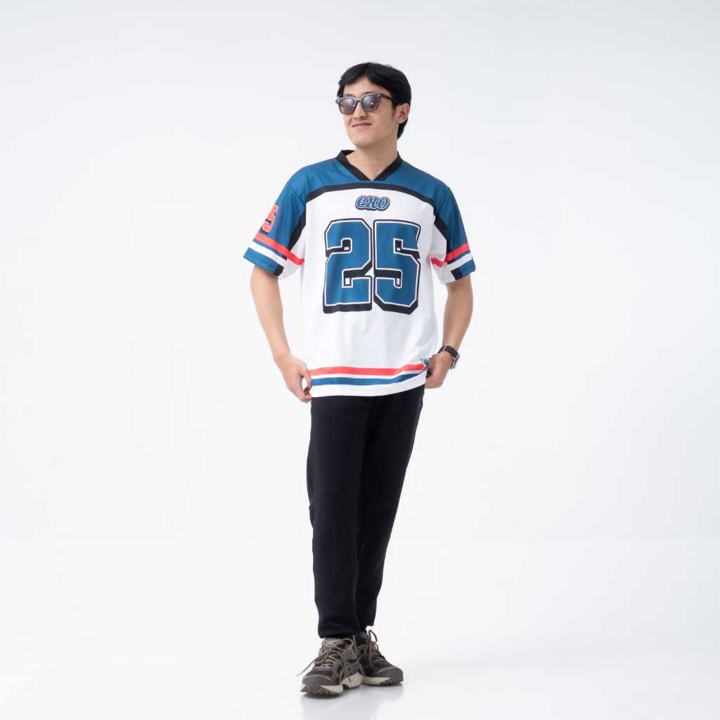 Baju Jersey number series  / rugby / hockey / streetwear / jersey music