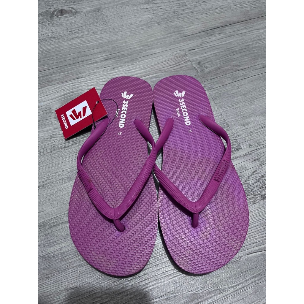 SANDAL JEPIT WANITA CANTIK UNGU