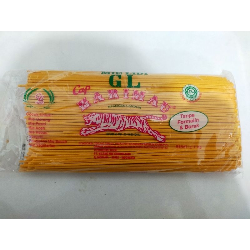 

MIE LIDI MEDAN CAP HARIMAU 500gr