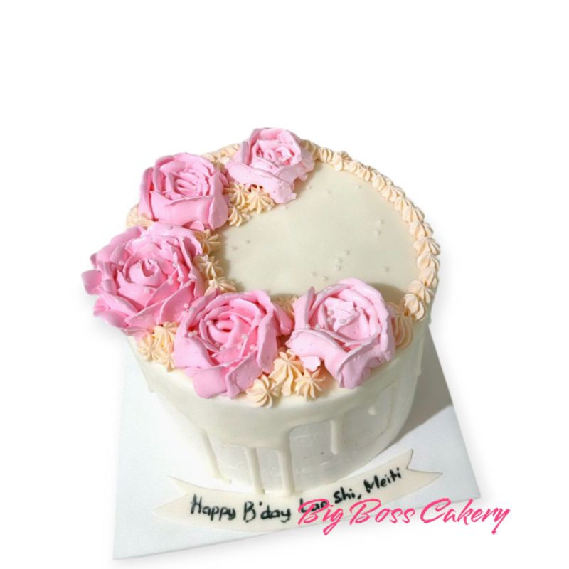

BUNGA FLOWER CAKE BUTTERCREAM