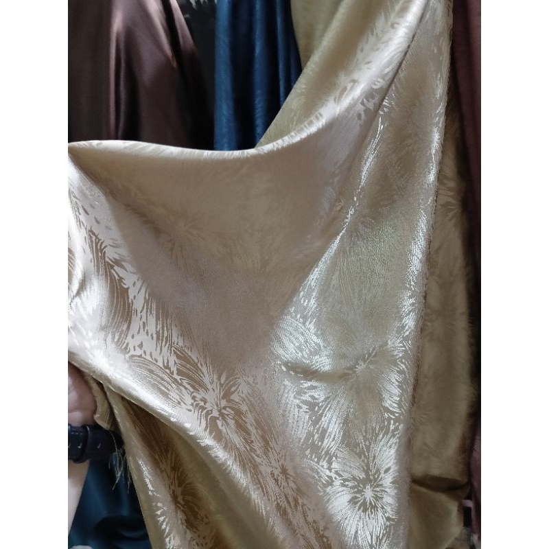 da Bahan Armani Jaguar Silk / Bahan Kain Jaguar Silk Armani Motif / Kain Jaguar Motif Premium