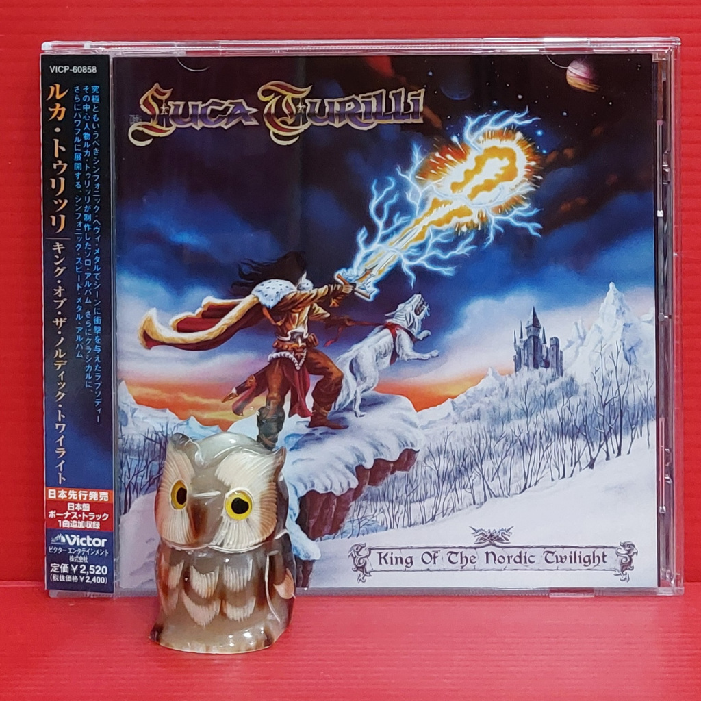 CD Luca Turilli - King Of The Nordic Twilight Japan OBI Rhapsody Of Fire