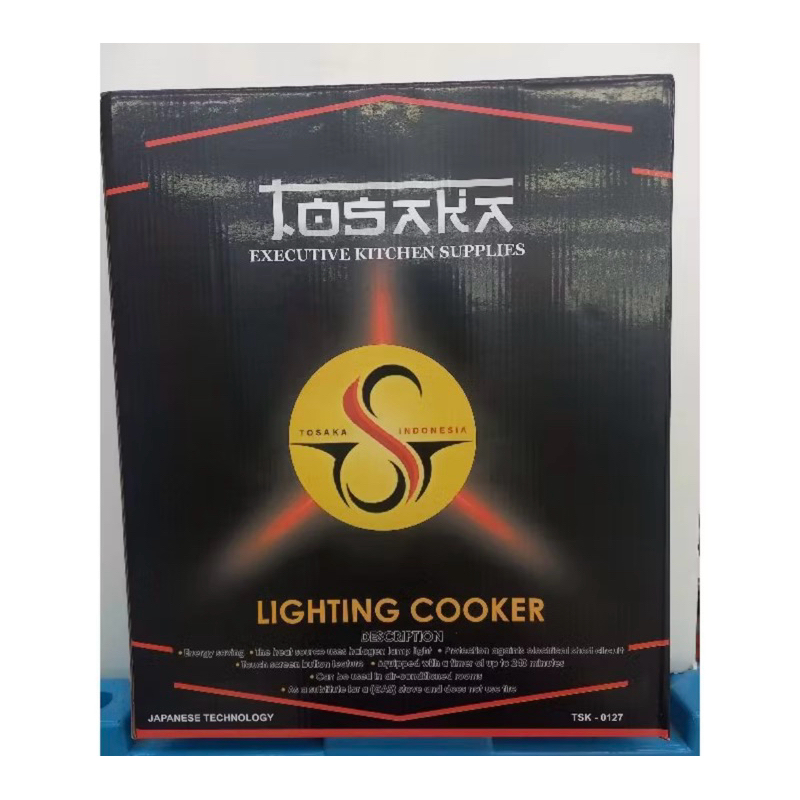 TOSAKA Kompor lampu hemat listrik/kompor listrik halogen cooker