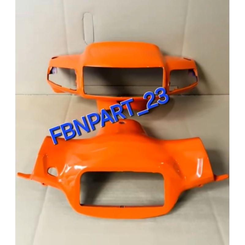 batok depan belakang satria 2 tak satria lumba hitam merah biru orange