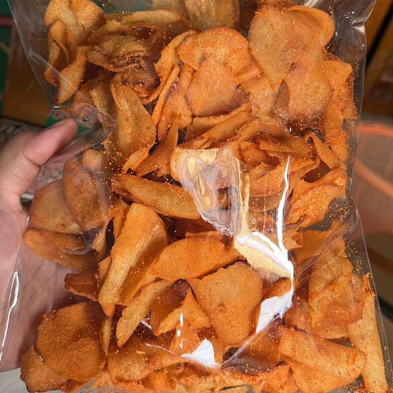 

Keripik Singkong Bumbu BUBUK BALADO EXTRA PEDAS 250GR