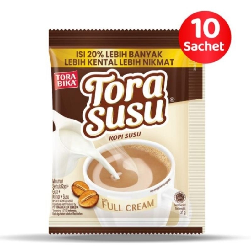 

Torabika Kopi Susu isi 10 pcs