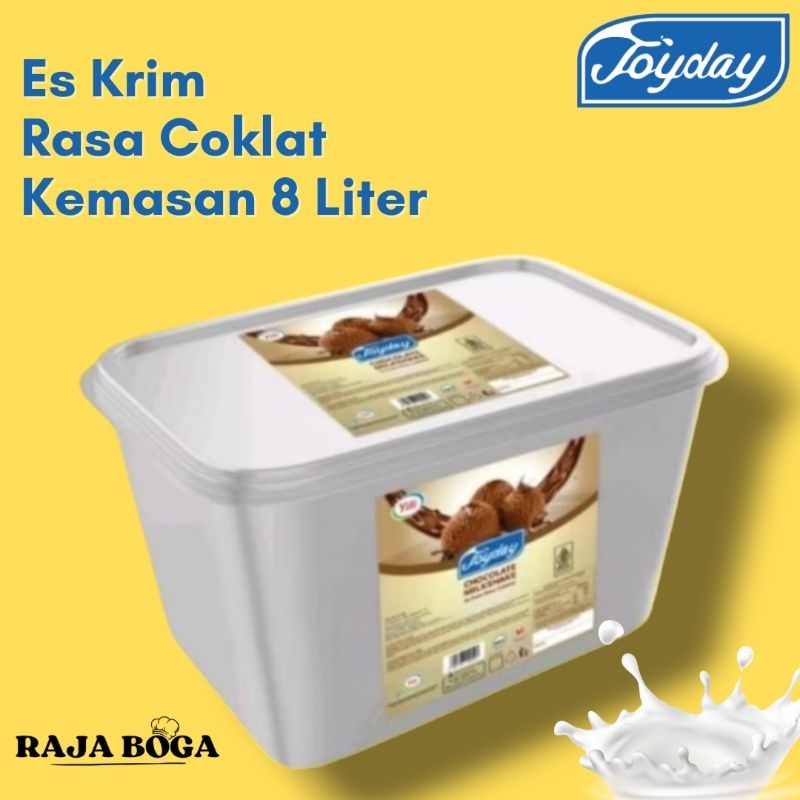 

Ice Cream Joyday Coklat 8 Liter / Es Krim Coklat Joyday 8 Liter