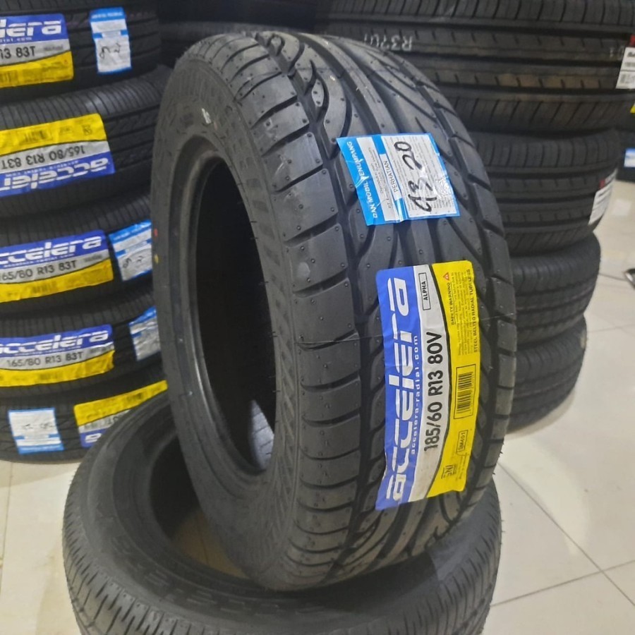 Ban Mobil Tubles 185/60 R13 Merk Accelera Alpha 185 60 Ring 13 Murah Dan Awet
