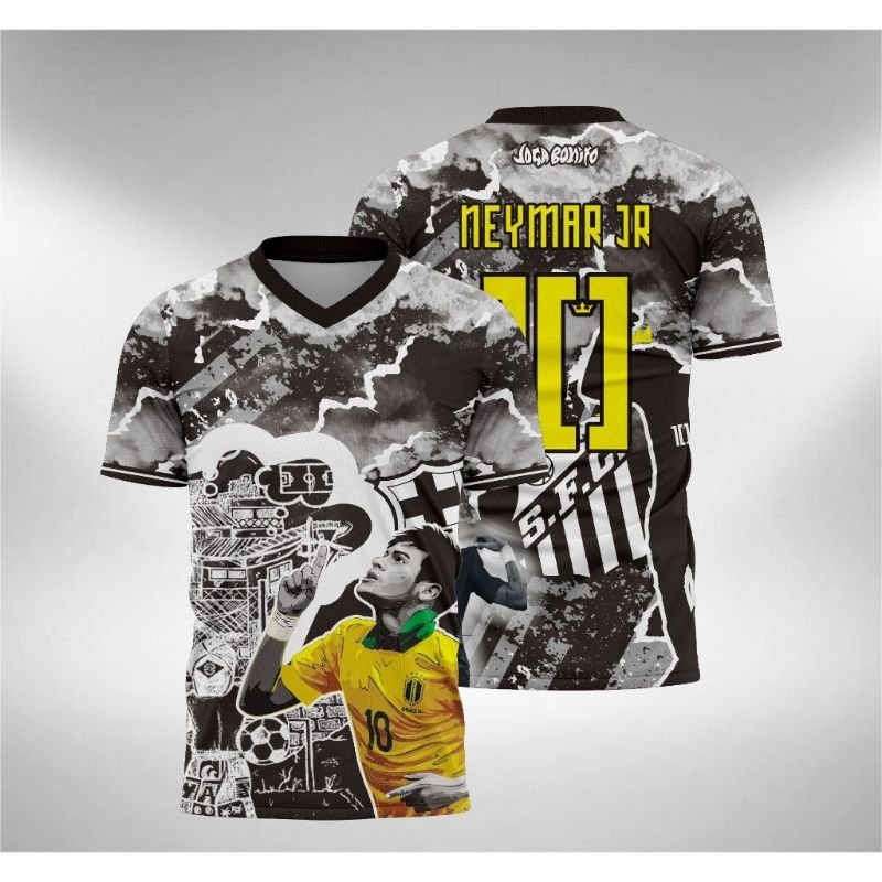 JERSEY NEYMAR SANTOS SPESIAL EDITION BLACK 2025