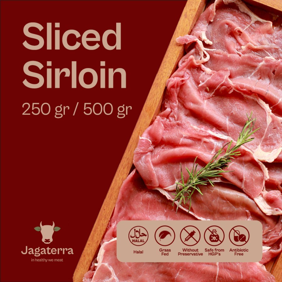 

Sliced Sirloin Premium Grass Fed Beef