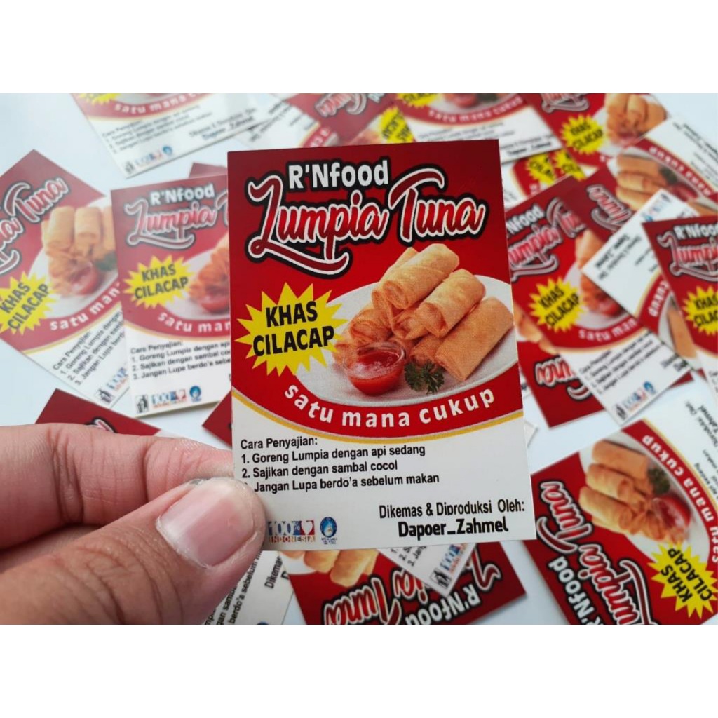 

Stiker Cromo / Stiker Label Produk / Stiker Kemasan / UMKM