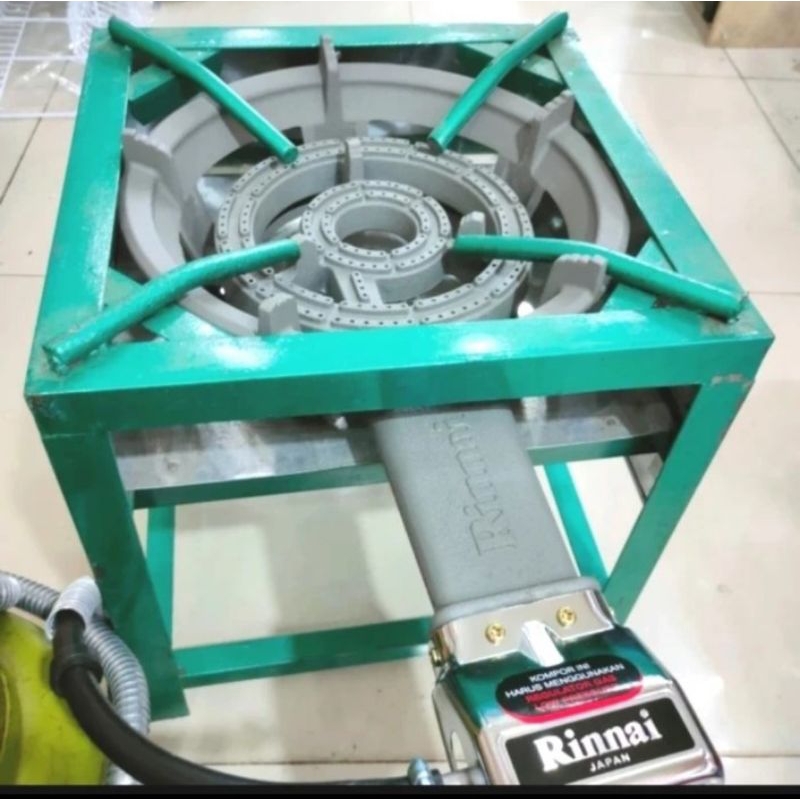 kompor rinnai RI TL 289 1set + rangka 40×40×70/kompor seribu api