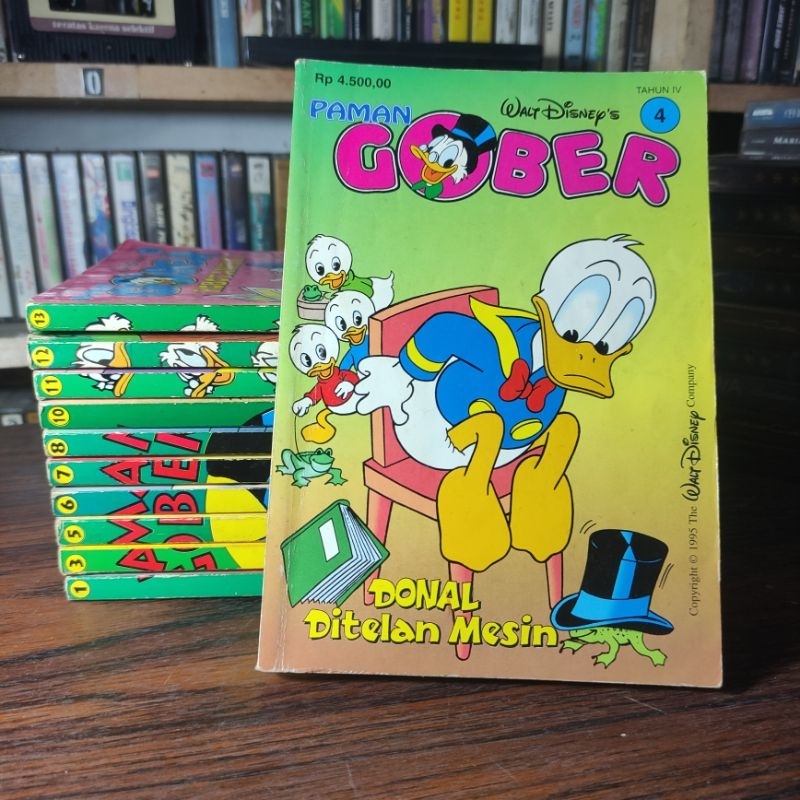 Komik Paman Gober Donal Bebek Walt Disney Tahun IV