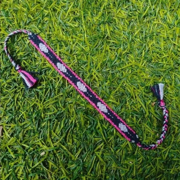 Gelang Rajut Persahabatan 3 Warna