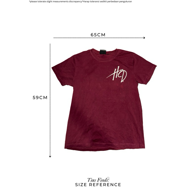 Kaos anak Harley Davidson logo merah Indonesia Indonesia Harley Davidson children red logo word tee