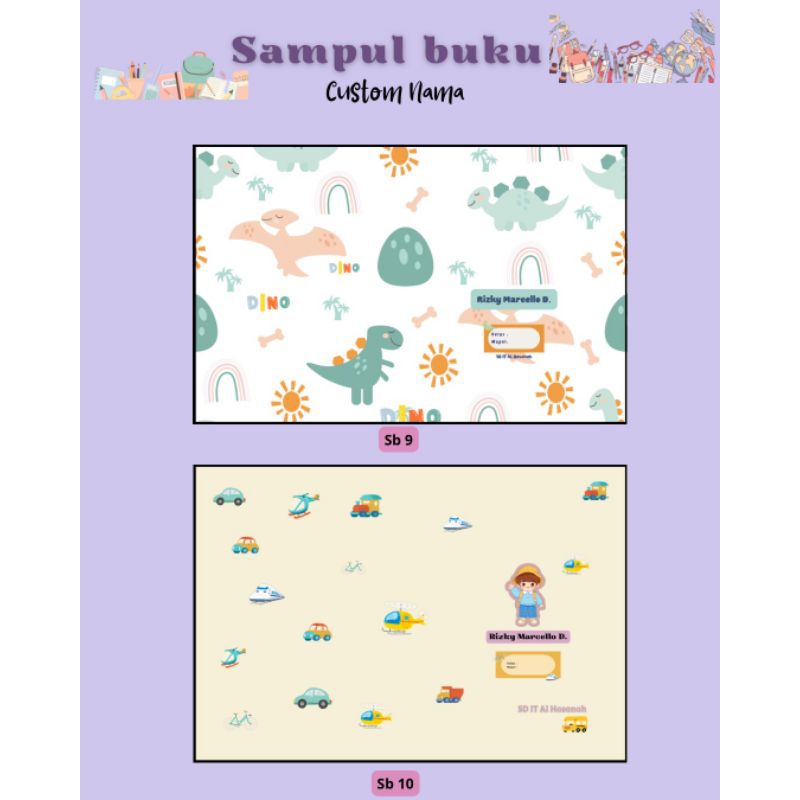 

sampul buku custom