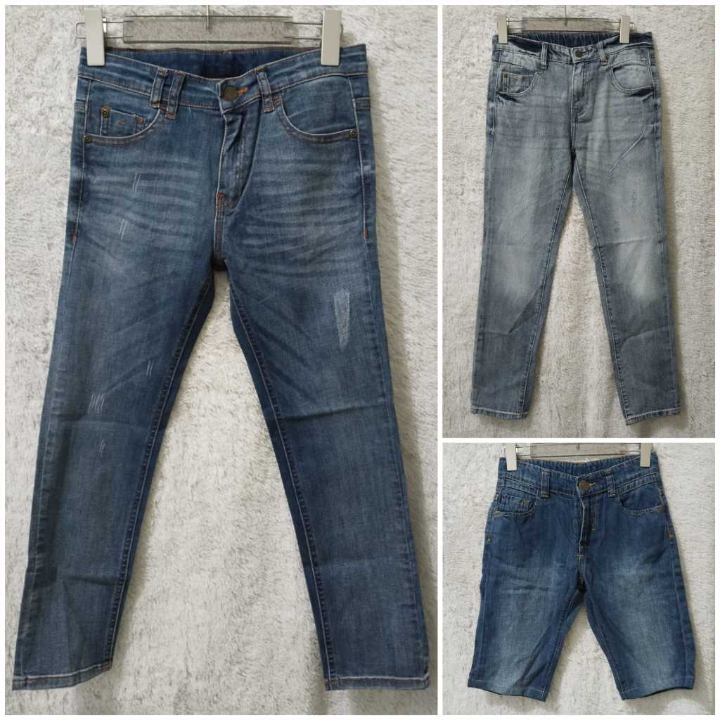 Celana Katun / Denim Panjang / Pendek Anak Laki Popeye