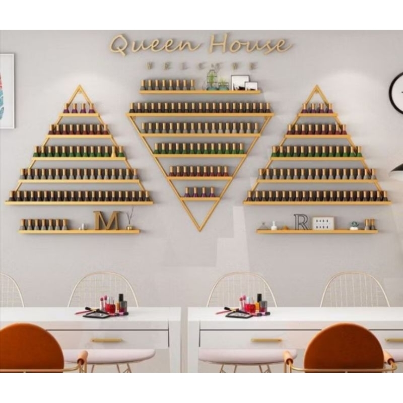 RAK KUTEK RAK DINDING RAK SALON RAK NAILART