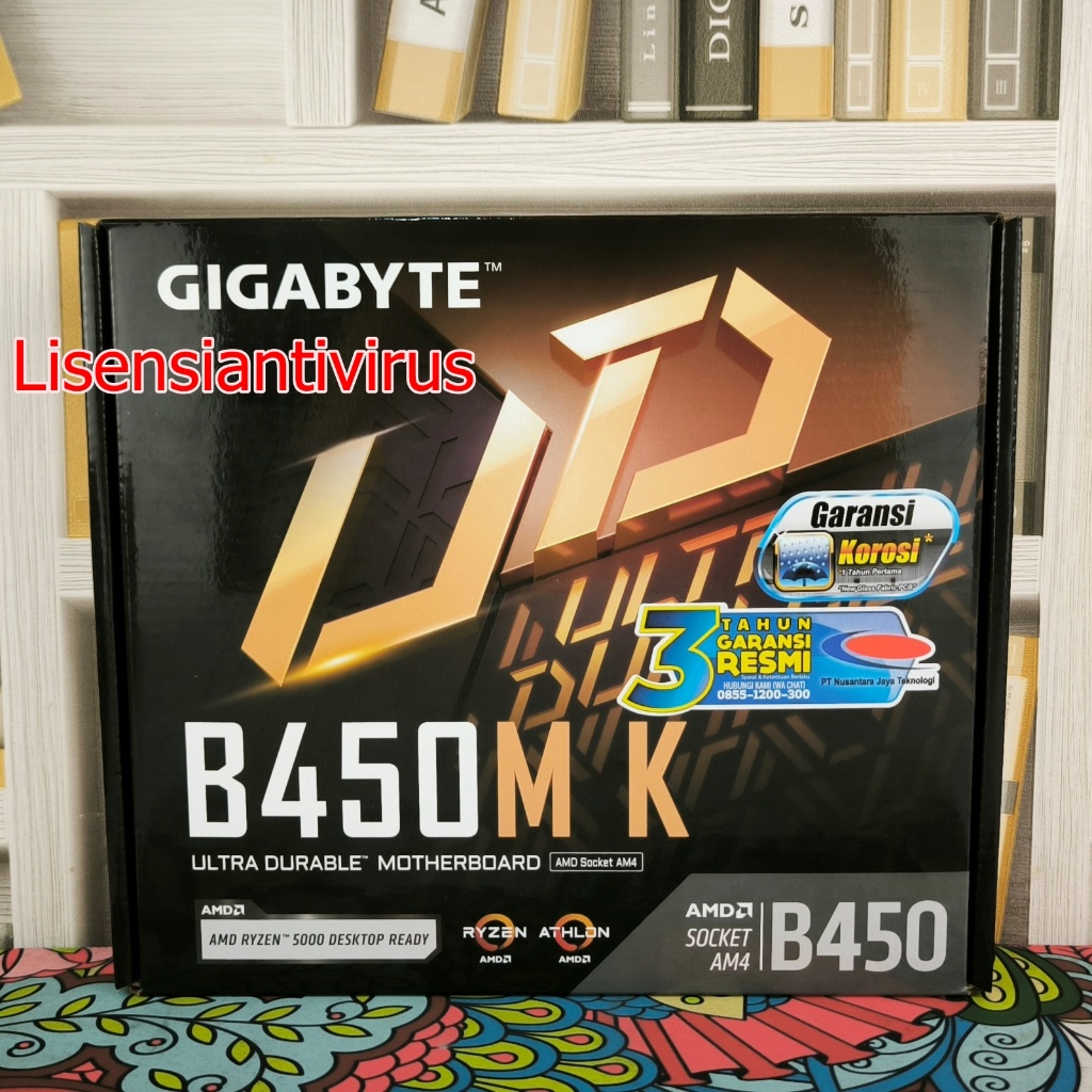 Mobo Gigabyte B450M K AMD AM4 B450 DDR4 Motherboard AMD Ryzen B450M