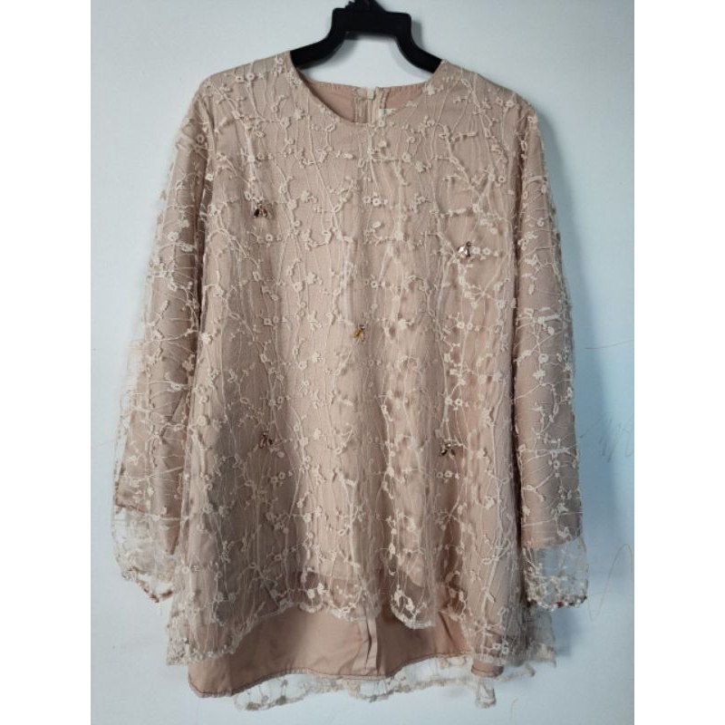 [Preloved Like New] Atasan Kebaya Tile Lembut by RDN the Label