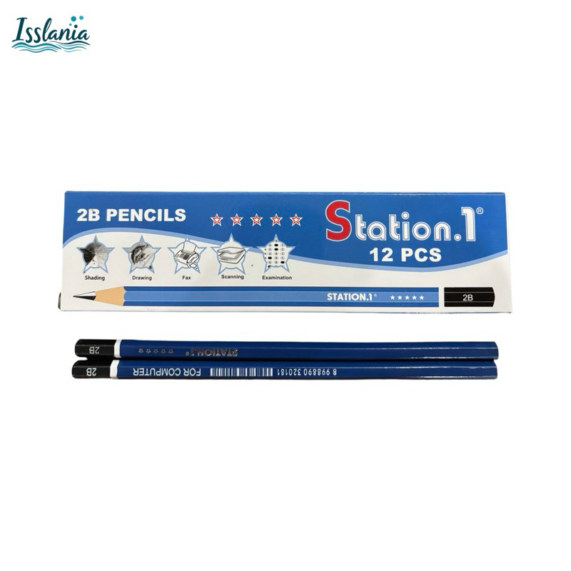 

Pencil 2B station.1 (1 pack isi 12)