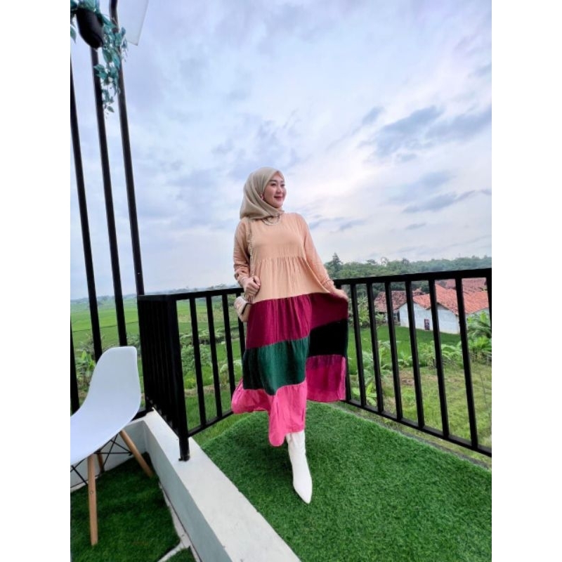 Carissa Midi Dress  Rempel | Baju wanita atasan terbaru | baju wanita kekinian | Baju wanita atasan 