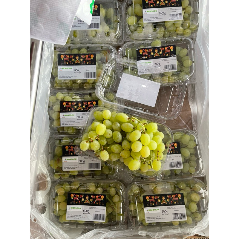 

Anggur hijau pack asem 500 gram ready instant surabaya sidoarjo