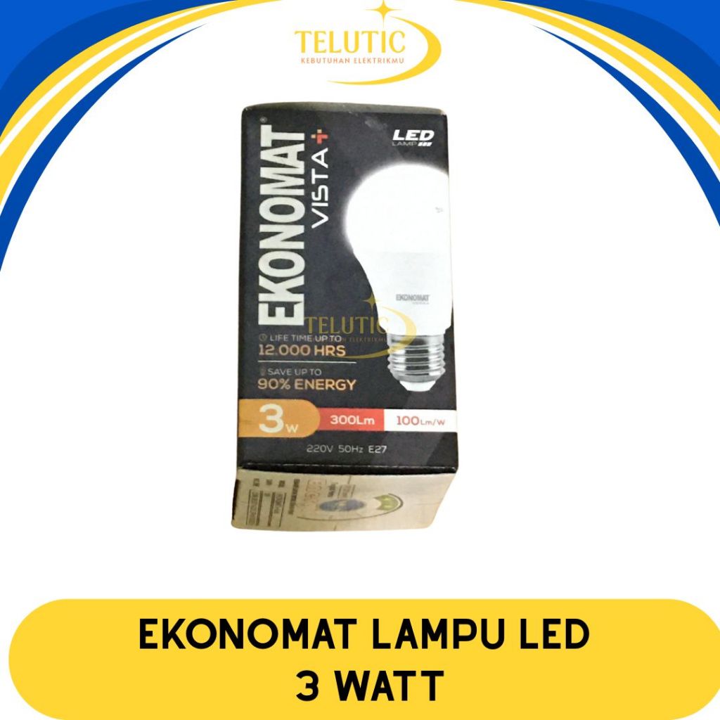 EKONOMAT LAMPU LED VISTA 3 WATT