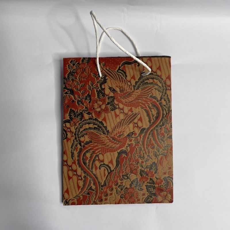 

okey paperbag motif batik 260x200x80mm