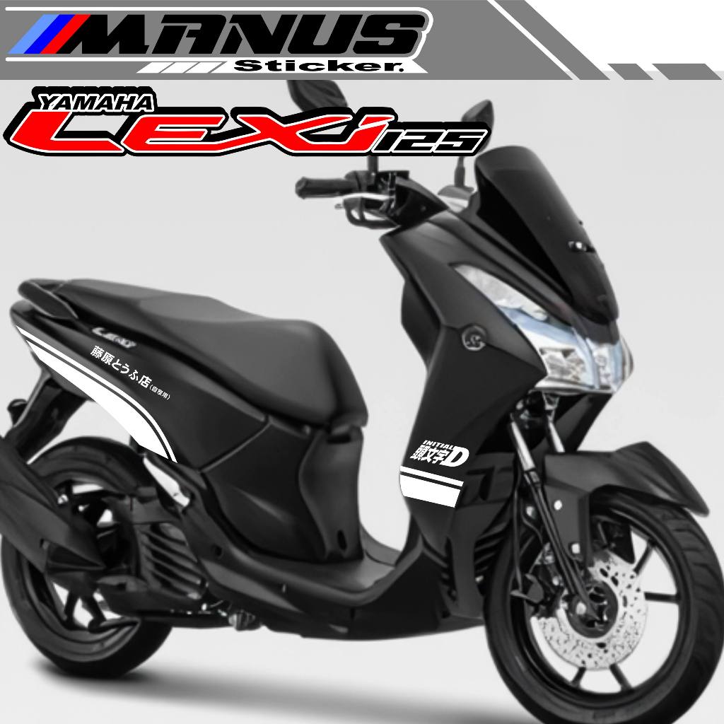 453/STICKER CUTTING/STRIPING MOTOR LEXI/STIIKER MOTOR LEXI/STIKER INITIAL D/STRIPING  INITIAL D LEXI