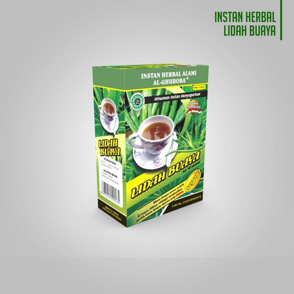 

Instan LIDAH BUAYA Herbal \ MINUMAN HERBAL Al-Ghuroba Isi 10 Sachet
