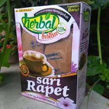 

Instan SARI RAPET Herbal \ MINUMAN HERBAL Al-Ghuroba Isi 10 Sachet