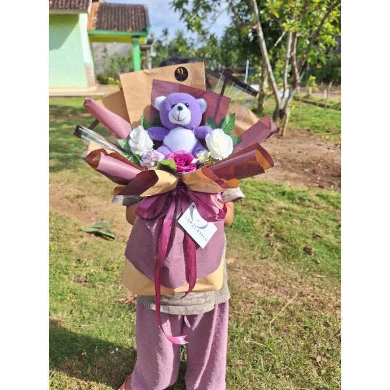 BOUQET WISUDA/ BUKET / BONEKA WISUDA/  BOUQET BUNGA BOUQET MURAH BOUQET BUNGA BAGUS