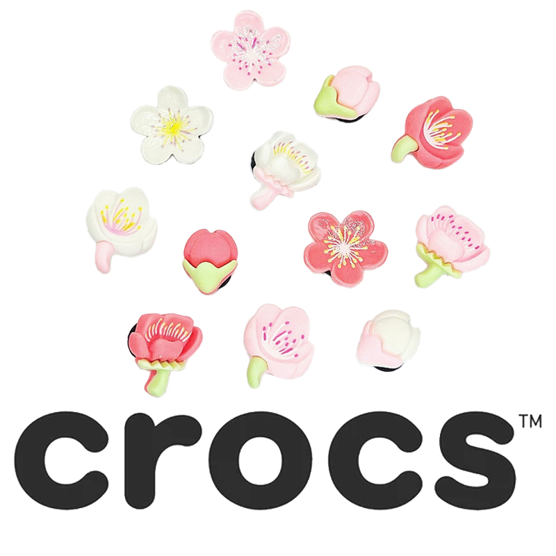 【READY】ORI Crocs Jibbitz 12pcs