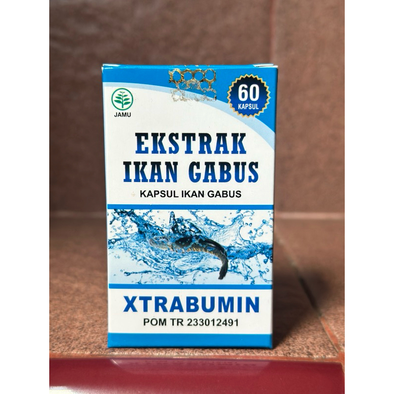 EKSTRAK IKAN GABUS-XTRABUMIN [KAPSUL IKAN GABUS] 60KAPSUL