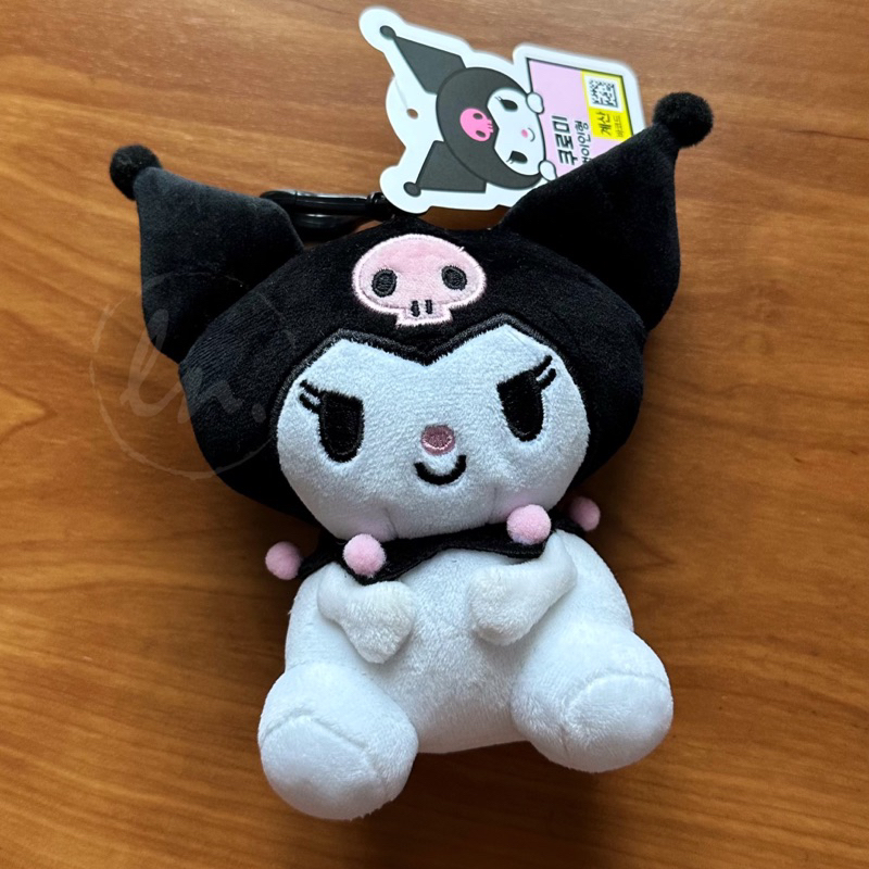 PLUSH / DOLL KEYRING SANRIO KUROMI DAISO KOREA BONEKA BAG CHARM