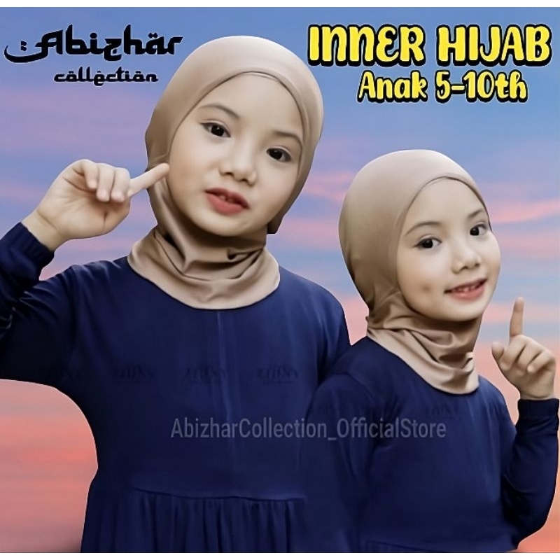 CIPUT INNER NINJA ANAK 5-12TH //DALEMAN HIJAB ANAK CIPUT KAOS DALEMAN JERSEY
