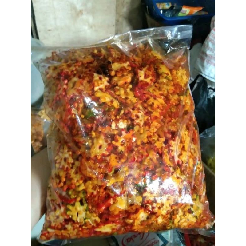

SEBLAK KERUPUK/KEMPLANG/PEDAS GURIH/DAUN JERUK