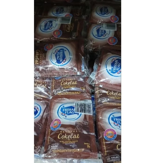 

skm kental manis frisian flag coklat isi 6 sachet