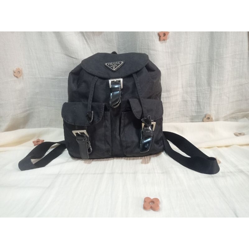 PRADA - Tas import wanita - Tas ransel kecil lucu -