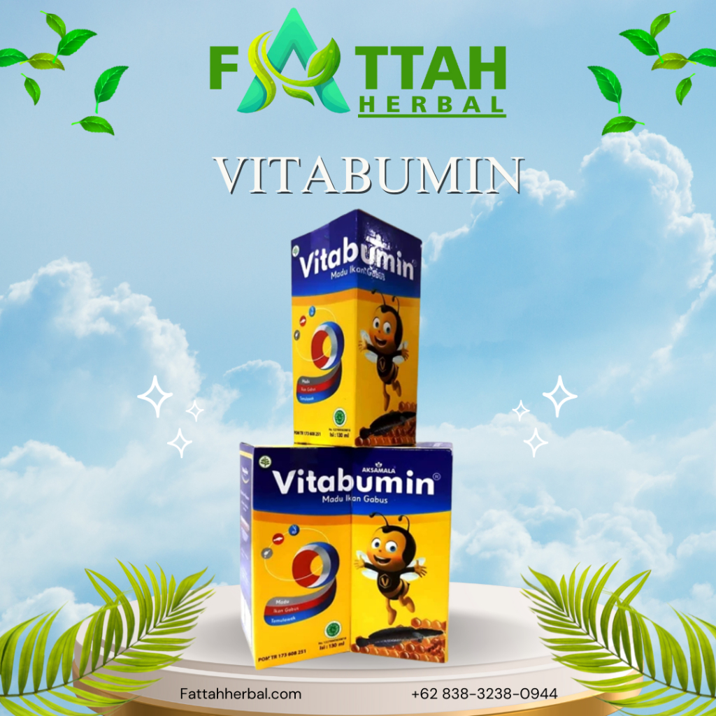 

Vitabumin Vitamin Madu Anak 60ml (Original 100%)