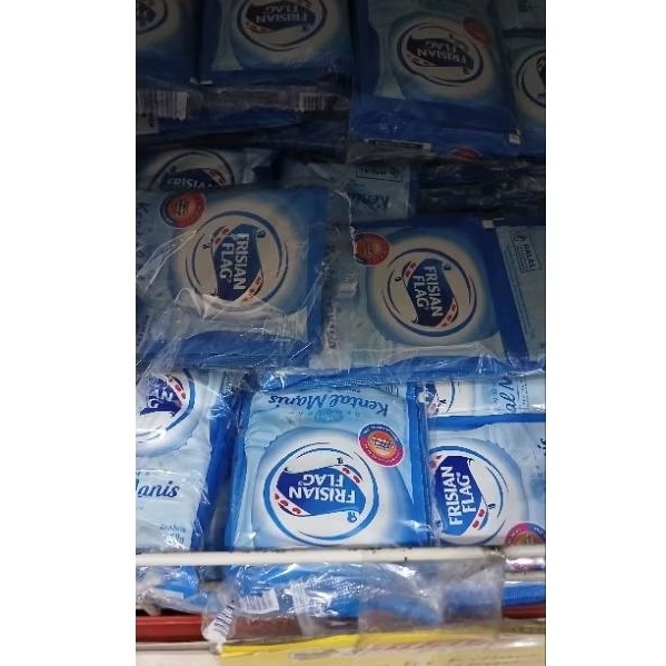 

skm kental manis frisian flag putih isi 6 sachet